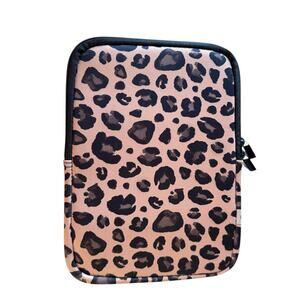 Animal print tablet sleeve